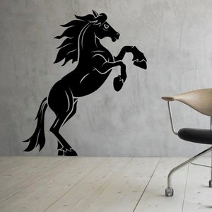 Beautiful Horse Wall Vinyl Decal Animal Stickers Vinyl Art Design Murals Interior 8hs7e image 1