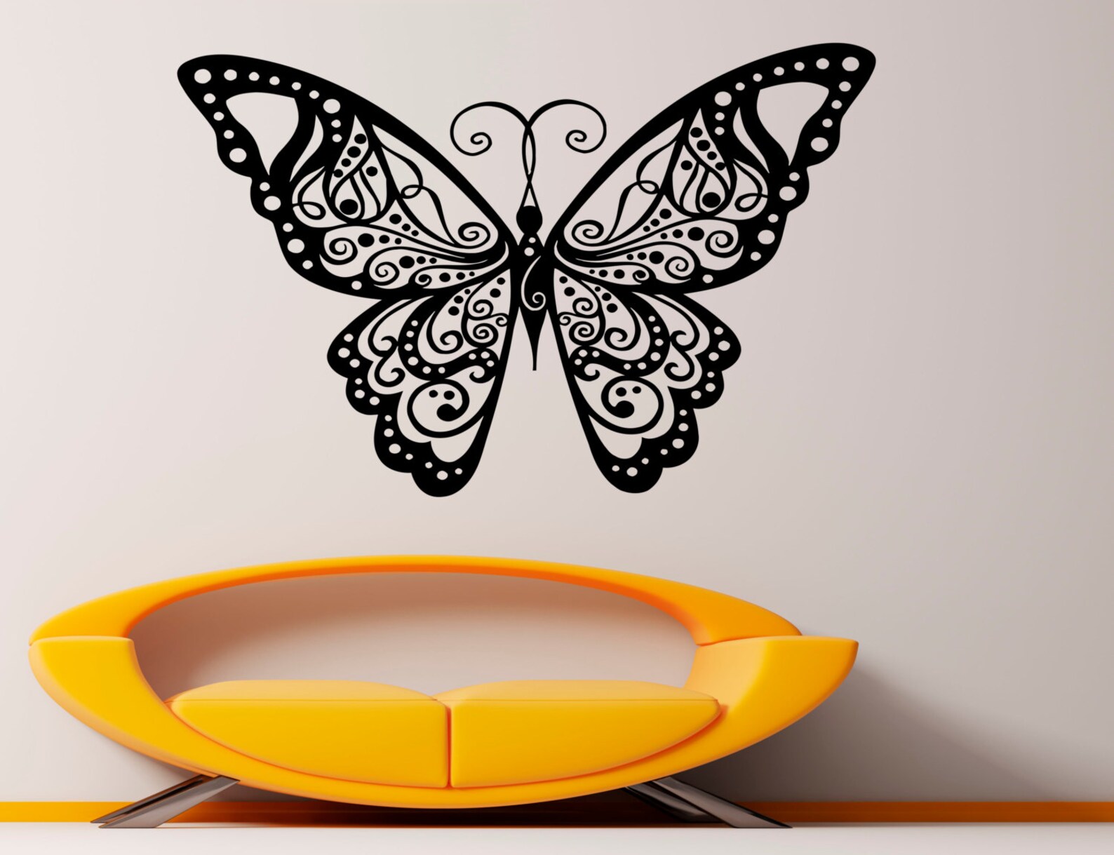Butterfly Wall Decal Vinyl Wall Stickers Cool Art Decor for Etsy