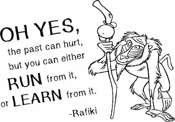 Rafiki Roi Lion Wall Citations Sticker Disney Personnages Etsy France Rafiki Roi Lion Wall Citations Sticker Disney Personnages Etsy France