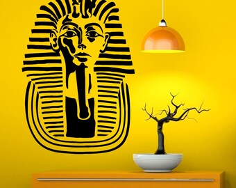 Muursticker Egyptisch symbool vinyl sticker farao Toetanchamon muurschilderingen kunst slaapkamer interieur woondecoratie (8ep1t)