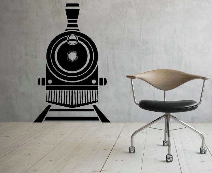 Tren pared vinilo etiqueta locomotora pared pegatina Interior | Etsy