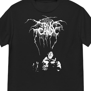 John Candy / Darkthrone mashup tee (DTG printed)