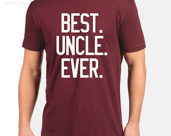 Bästa farbror någonsin, bästa pappa någonsin, presenter till farbröder, rolig farbror, bästa farbror-t-shirt