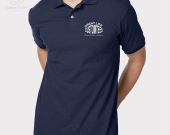 Custom Logo Polo Shirt: Personalized Men's Cotton polo