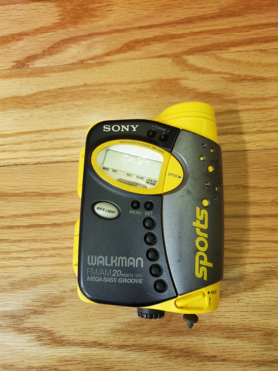 Sony Wm-fs593 Walkman Fm/am Mega Bass Groove - Etsy