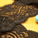 5 Yards Black Stretch Lace Trim 2.8" Inches Wide Embroidered Elastic Narrow for Lingerie Underwear Wedding invitations Home decor