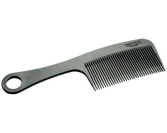 Modell Nr. 14 Kohlefaser Styling-, Detangling- und Duschkamm, Made in USA, optional mit Gravur