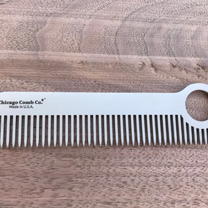 Model 1 Standard stainless steel comb, Made in USA, with free custom-engraving