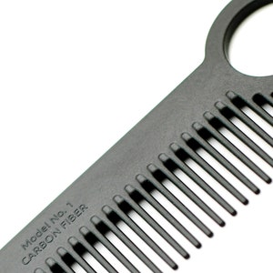 Model No. 1 Carbon Fiber Comb Ultimate Daily Use Pocket and - Etsy