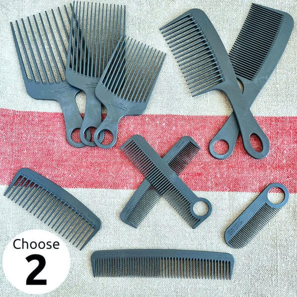 Choose any Two (2) carbon fiber Chicago Combs!  Made in USA, Anti-Static