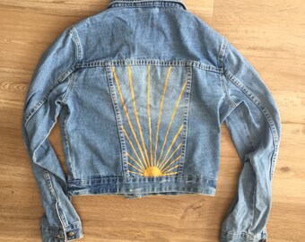 painting on denim
