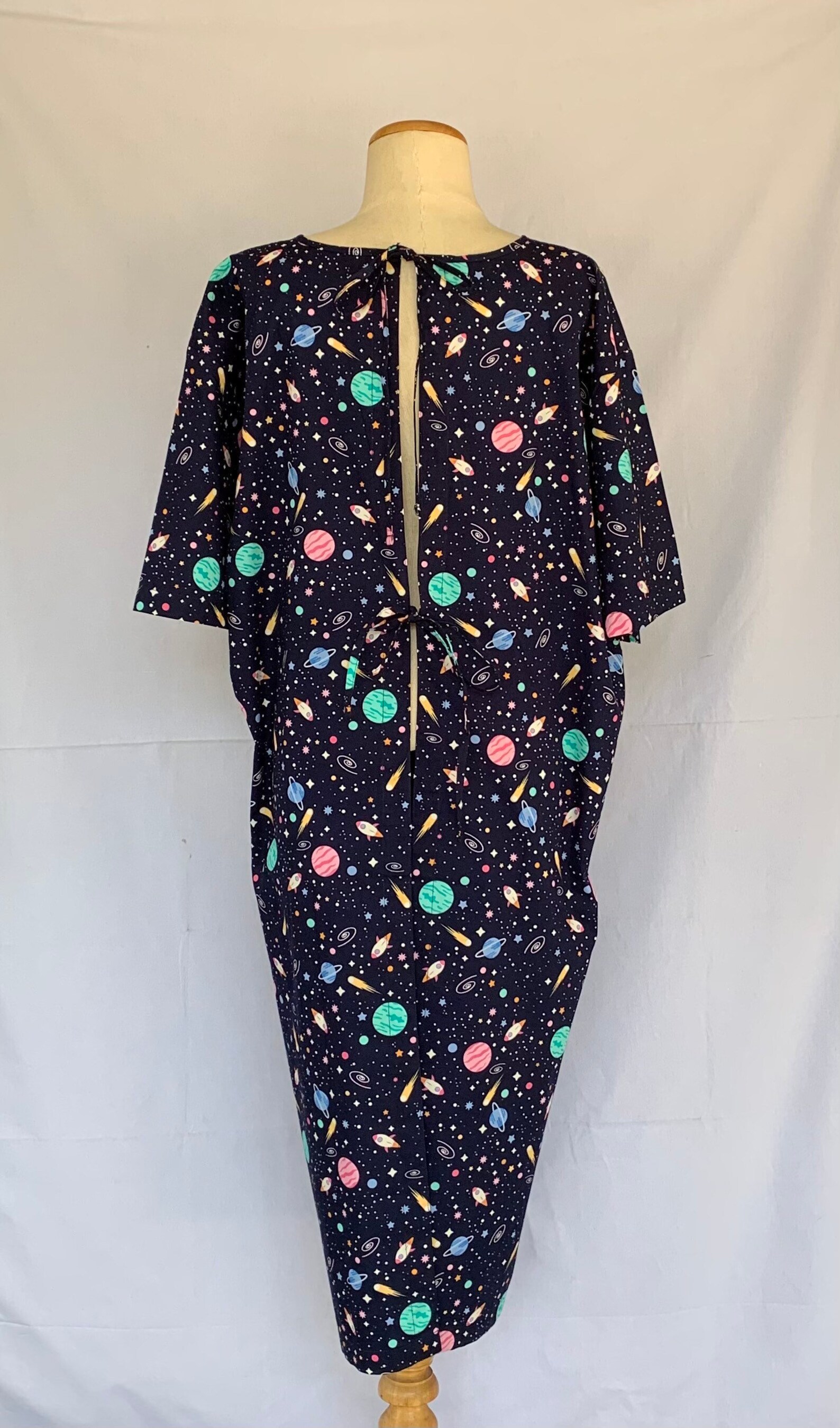 Openback L Clothing for Bedridden 100 Cotton / Post Etsy