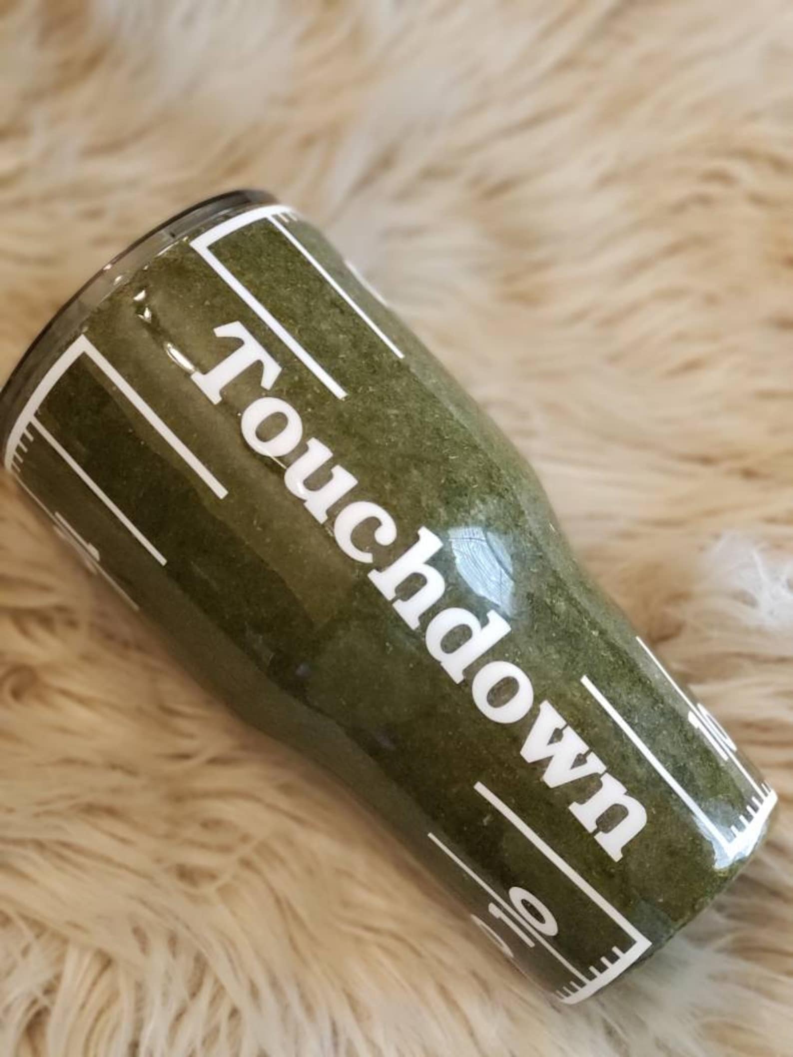 Football Field Tumbler. Coaches Tumbler Football Tumbler Etsy