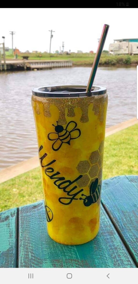 Custom BumbleBee Tumbler