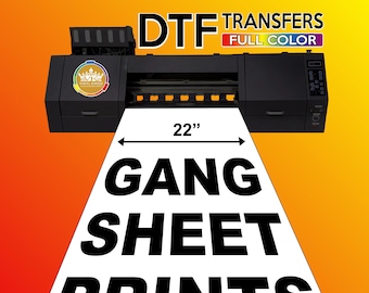 DTF Transfer, Benutzerdefinierte DTF Print, DTF Print Shirt, Custom Gang Sheet, Custom Heat Transfer, Kein Jäten, Massen-Dtf-Transferfolie, Großhandels-Dtf-Druck