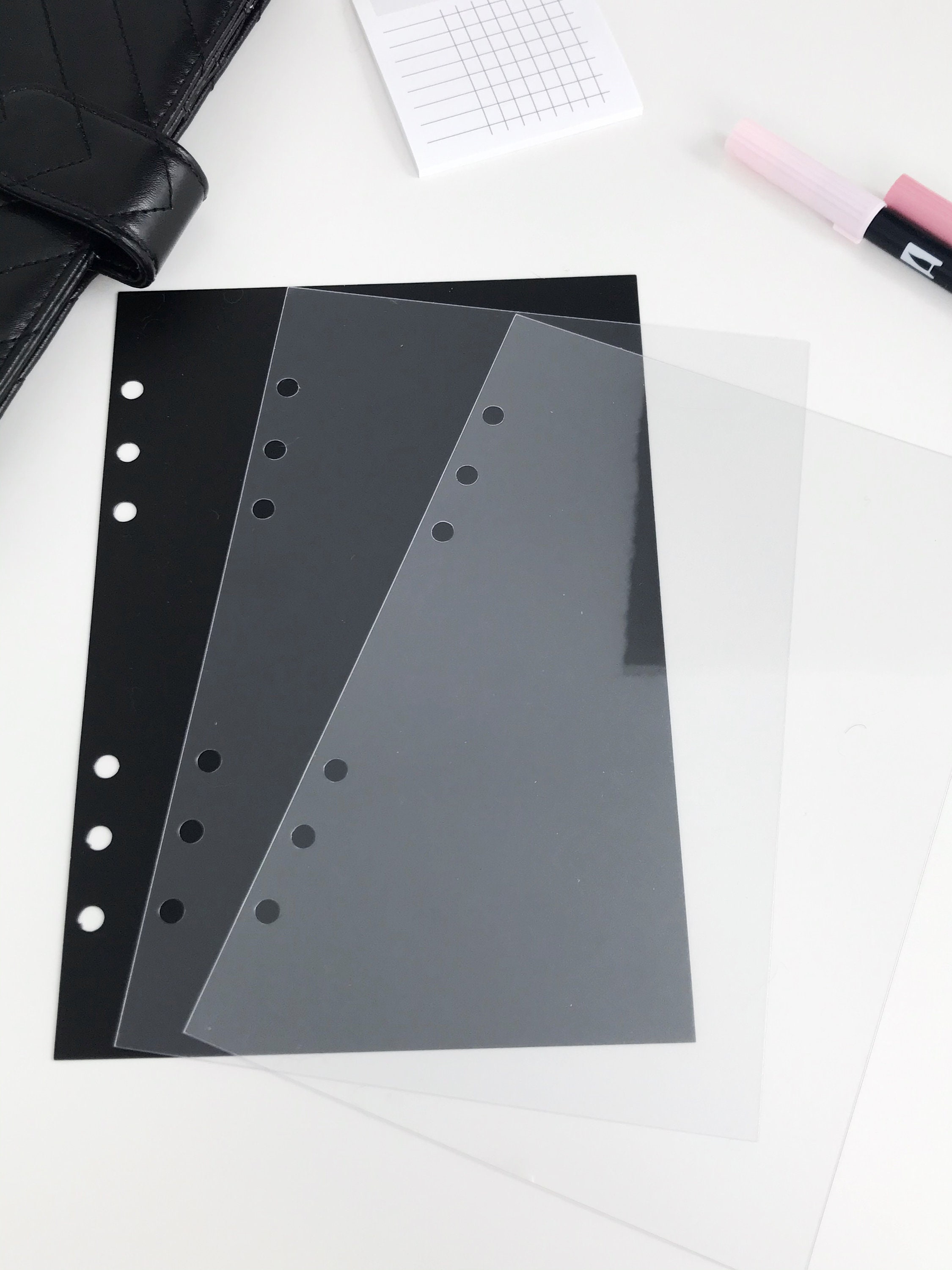 Relax Dashboard Planner Decoration A5 Insert Cute Dashboard Planner