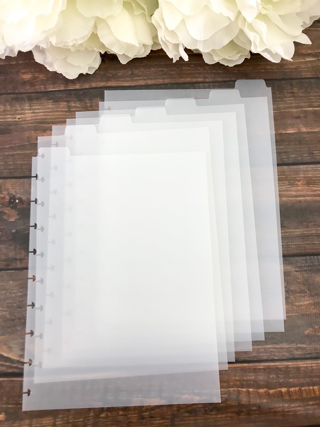 Top Tab Happy Planner Classic Divider Tabs Modular System Etsy