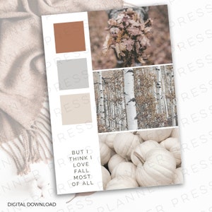 A5 Breit I Love Fall Digital Dashboard Download