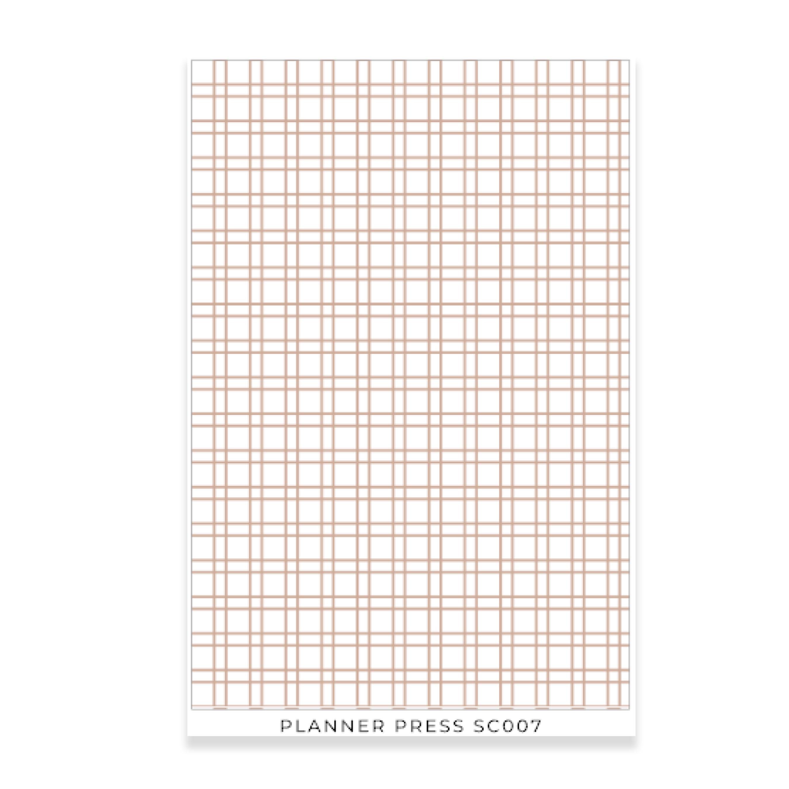 Comfy Spring – Full Page Eyelet Sticker Sheet | Tearable Washi Stickers ...