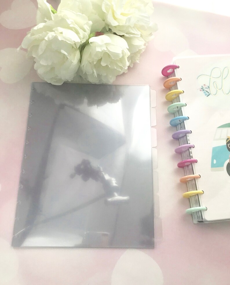 Happy Planner BIG Side Tab Clear Plastic Dividers Etsy