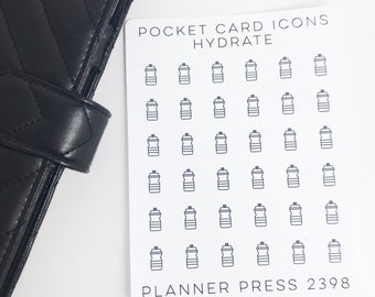 Hydrate Icons Sticker Set for PocketCards 2398
