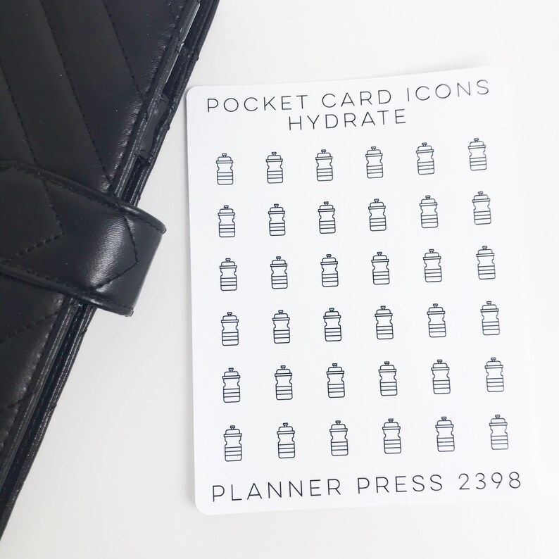 Hydrate Icons Sticker Set for PocketCards 2398