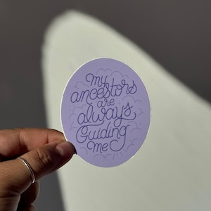 Ancestors Sticker - Spanish Stickers - Laptop Stickers - Water bottle Stickers - Latina Owned - Ancestors