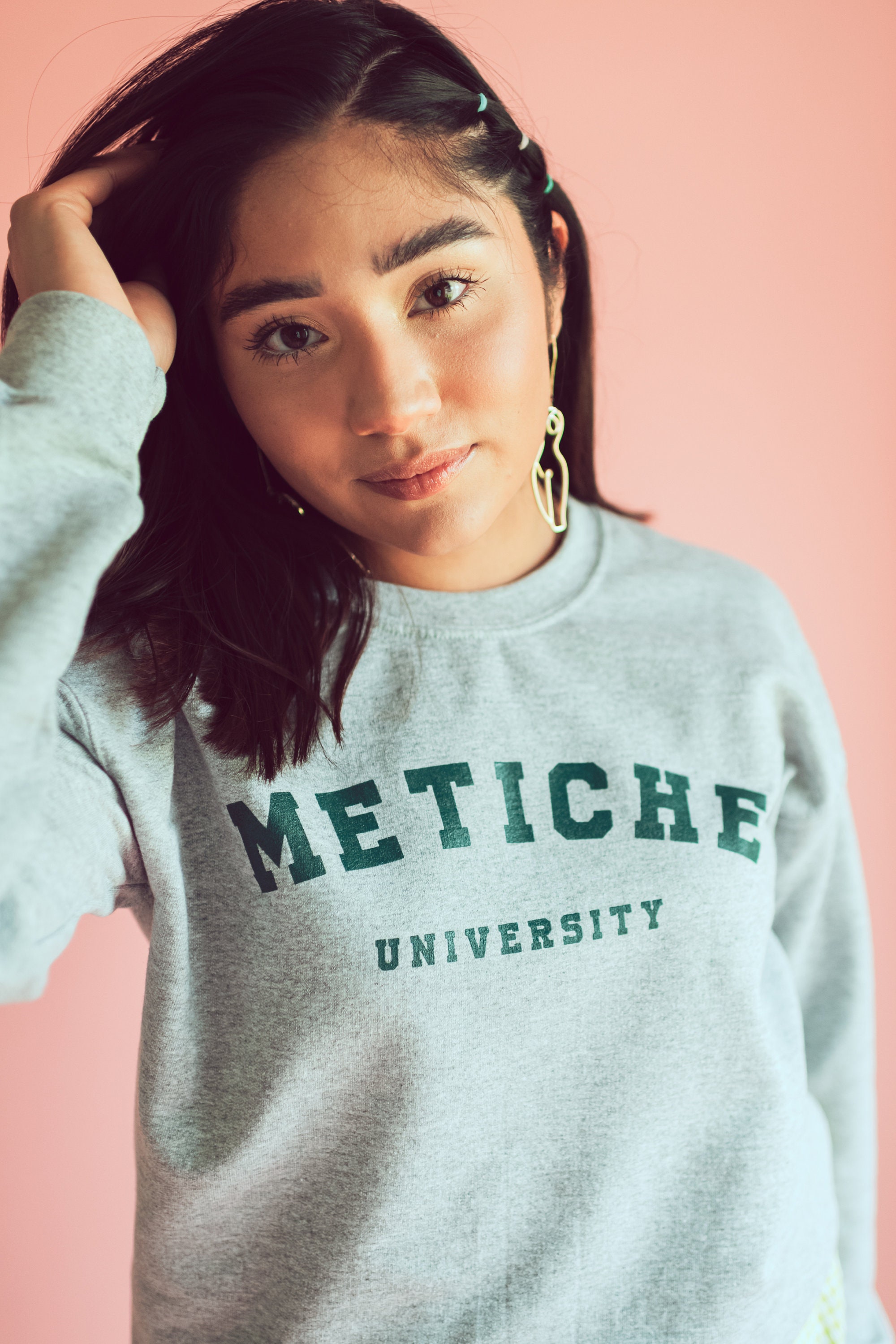 Metiche University Sweatshirt Latina Latina - Etsy