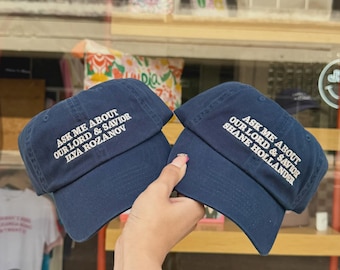 Heated Rivalry Cap - Ilya Rozanov - Shane Hollander - Hollanov Merch - Loons Merch - Heated TV Merch