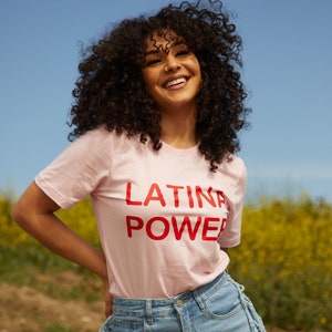 Original Latina Power Shirt Latina Shirt Girl Power Shirt Feminist T-shirt Women Empowerment Feminist Shirt Feminism Latina image 4
