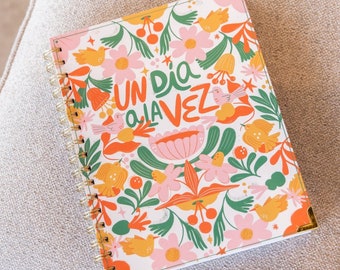 Un Dia a La Vez Notebook - Latina Power - Latina Gift - Stocking Stuffer - Latina