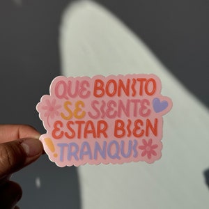 Tranqui Sticker