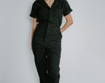 Black Jumpsuit - Stretchy Jumpsuit - Latina Owned - Jumpsuit -trendy - stylish fashion