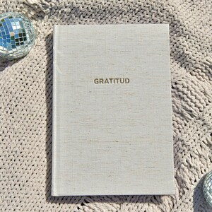 Diario de gratitud - Diario de gratitud en spanglish - Diario de gratitud en español - Diario de gratitud - Diario Canvas - Planificador de diario de gratitud