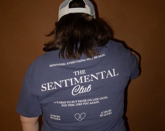 Sentimental Club Tee - Latina Sentimental - Cry Baby - Todo Bien Ya LLore - Chillona - Latina Power - Latina Owned