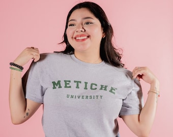 Metiche University Tee - Latina Power - Latina Tee - Chingona - Chismosa - Latinx Tee