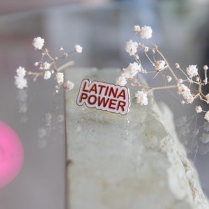 Latina Enamel Pin - Latina Power - Feminist Pin - Latinx - Latina Pins - Latina Pride - Stocking Stuffer - Latina - Chingona Pin - Pins