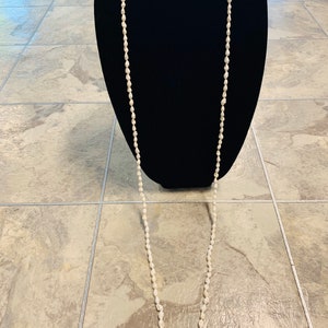 Hawaii White Miniature Cone Shell 60 Inch Necklace Lei