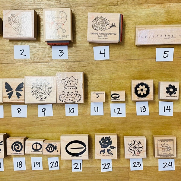Vintage Rubber Stamp - Etsy