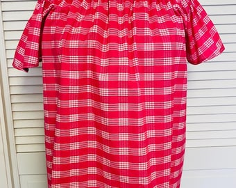 Hawaii Palaka On Or Off The Shoulder Elastic Top