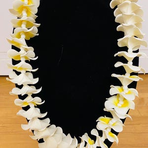Collana Hawaii Plumeria Lei in schiuma da 40 pollici