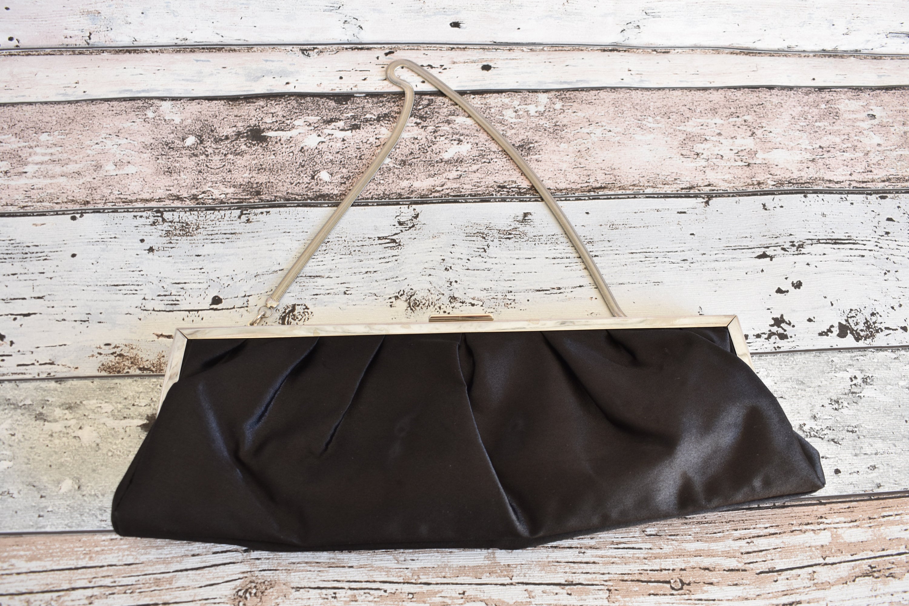 Vintage Black & Gold Evening Bag Clutch Purse – The Mustard Dandelion