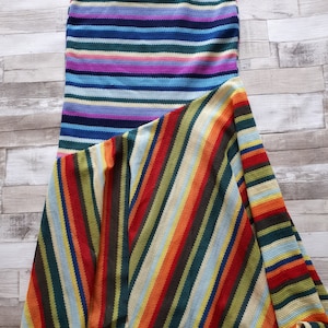 MAXI MARMAID SKIRT for women, Colorful summer strapless dress, Female crotchet trumpet skirt, Multiple ways wear long skirt festival