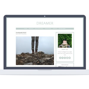 Dreamer - Wordpress Theme - Google Fonts - Self Hosted - Wordpress Blog Theme - Responsive