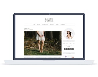 WordPress テーマ「Bowtie」 - ブログ テーマ - カスタム テーマ - 既成のブログ テンプレート - ミニマリスト テーマ - セルフ ホスト テーマ - 即時ダウンロード