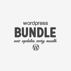 Wordpress Theme Bundle -12 Themes - Premade - Self Hosted - Wordpress Blog Theme - Responsive
