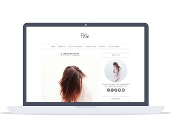 WordPress ブログテーマ「Fixie」 - Wordpress テーマ - 既成 - セルフホスト - レスポンシブ