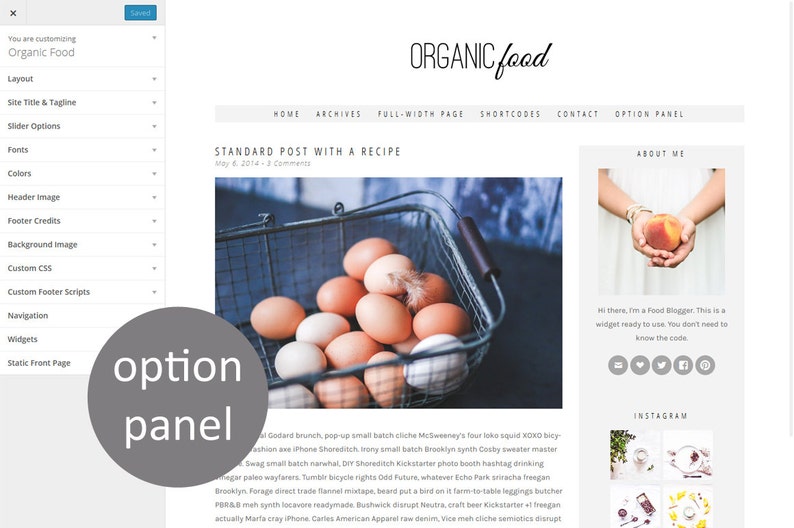 Peut inclure: Gros plan sur un panier en fil de fer rempli d'&oelig;ufs bruns. Le panier est pos&eacute; sur une surface bleue. Le texte "STANDARD POST WITH A RECIPE" est visible au-dessus du panier.