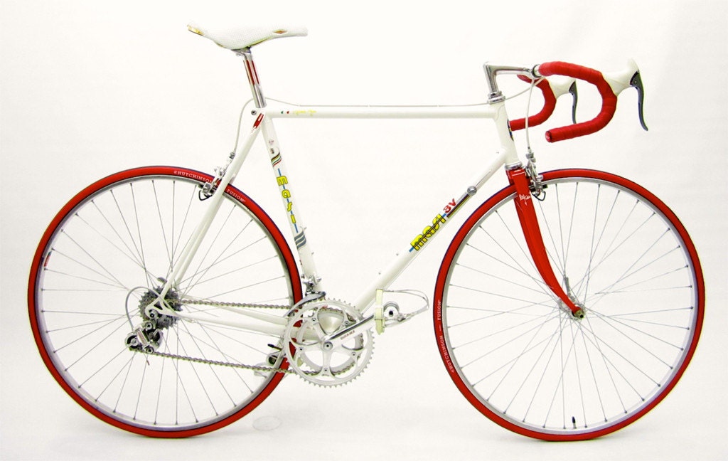 Masi 3v Volumetrica Vintage Bicycle White Red Etsy
