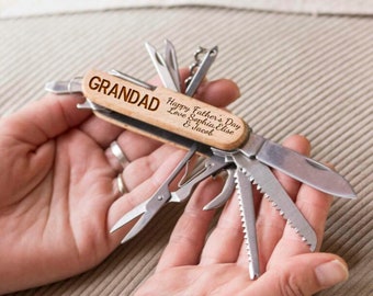Personalised Wooden Pocket & Multi Tool | SPECIAL OFFER